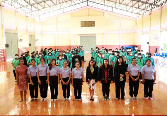 ภาพกิจกรรม  คณะวิทยาศาสตร์และเทคโนโลยี จัดกิจกรรมค่ายวิทยาศาสตร์สัญจร ปีการศึกษา 2565  โรงเรียนปางมะค่าวิทยาคม