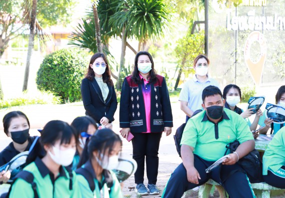 ภาพกิจกรรม  คณะวิทยาศาสตร์และเทคโนโลยี จัดกิจกรรมค่ายวิทยาศาสตร์สัญจร ปีการศึกษา 2565  โรงเรียนปางมะค่าวิทยาคม