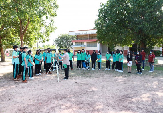 ภาพกิจกรรม  คณะวิทยาศาสตร์และเทคโนโลยี จัดกิจกรรมค่ายวิทยาศาสตร์สัญจร ปีการศึกษา 2565  โรงเรียนปางมะค่าวิทยาคม