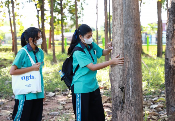 ภาพกิจกรรม  คณะวิทยาศาสตร์และเทคโนโลยี จัดกิจกรรมค่ายวิทยาศาสตร์สัญจร ปีการศึกษา 2565  โรงเรียนปางมะค่าวิทยาคม
