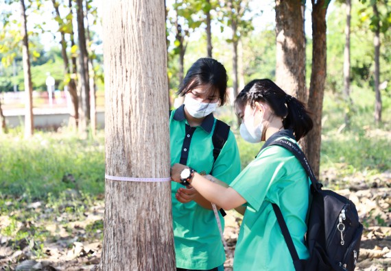 ภาพกิจกรรม  คณะวิทยาศาสตร์และเทคโนโลยี จัดกิจกรรมค่ายวิทยาศาสตร์สัญจร ปีการศึกษา 2565  โรงเรียนปางมะค่าวิทยาคม