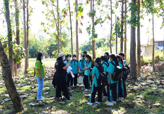 ภาพกิจกรรม  คณะวิทยาศาสตร์และเทคโนโลยี จัดกิจกรรมค่ายวิทยาศาสตร์สัญจร ปีการศึกษา 2565  โรงเรียนปางมะค่าวิทยาคม