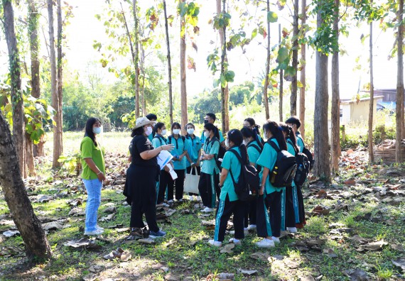 ภาพกิจกรรม  คณะวิทยาศาสตร์และเทคโนโลยี จัดกิจกรรมค่ายวิทยาศาสตร์สัญจร ปีการศึกษา 2565  โรงเรียนปางมะค่าวิทยาคม