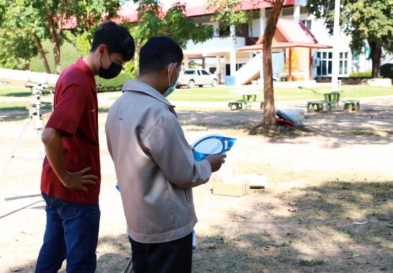 ภาพกิจกรรม  คณะวิทยาศาสตร์และเทคโนโลยี จัดกิจกรรมค่ายวิทยาศาสตร์สัญจร ปีการศึกษา 2565  โรงเรียนปางมะค่าวิทยาคม