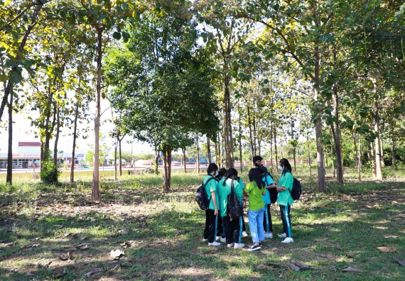 ภาพกิจกรรม  คณะวิทยาศาสตร์และเทคโนโลยี จัดกิจกรรมค่ายวิทยาศาสตร์สัญจร ปีการศึกษา 2565  โรงเรียนปางมะค่าวิทยาคม