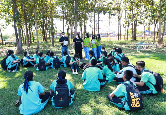 ภาพกิจกรรม  คณะวิทยาศาสตร์และเทคโนโลยี จัดกิจกรรมค่ายวิทยาศาสตร์สัญจร ปีการศึกษา 2565  โรงเรียนปางมะค่าวิทยาคม