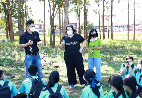 ภาพกิจกรรม  คณะวิทยาศาสตร์และเทคโนโลยี จัดกิจกรรมค่ายวิทยาศาสตร์สัญจร ปีการศึกษา 2565  โรงเรียนปางมะค่าวิทยาคม