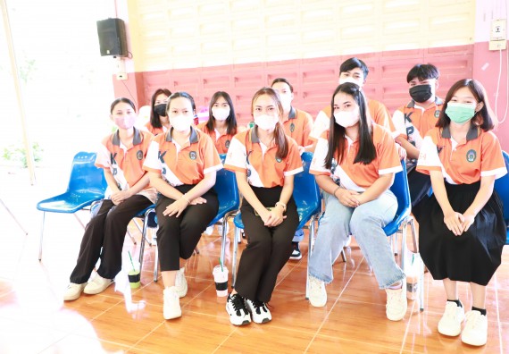 ภาพกิจกรรม  คณะวิทยาศาสตร์และเทคโนโลยี จัดกิจกรรมค่ายวิทยาศาสตร์สัญจร ปีการศึกษา 2565  โรงเรียนปางมะค่าวิทยาคม