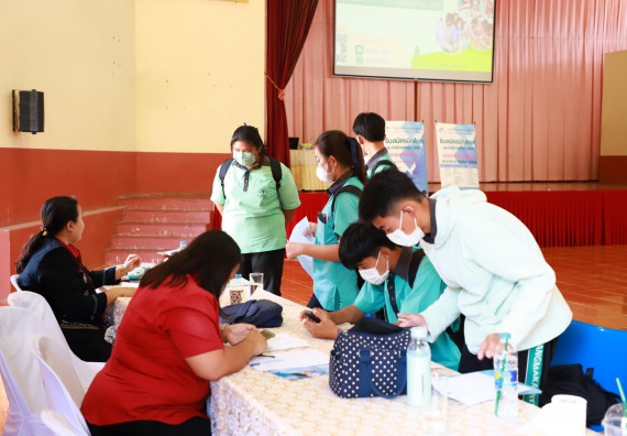 ภาพกิจกรรม  คณะวิทยาศาสตร์และเทคโนโลยี จัดกิจกรรมค่ายวิทยาศาสตร์สัญจร ปีการศึกษา 2565  โรงเรียนปางมะค่าวิทยาคม