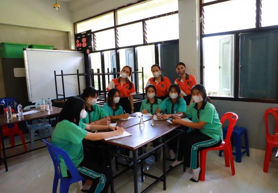 ภาพกิจกรรม  คณะวิทยาศาสตร์และเทคโนโลยี จัดกิจกรรมค่ายวิทยาศาสตร์สัญจร ปีการศึกษา 2565  โรงเรียนปางมะค่าวิทยาคม