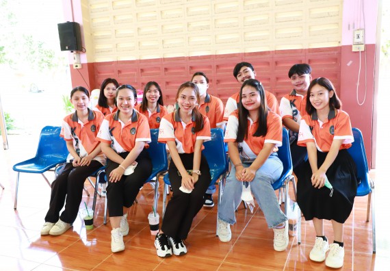 ภาพกิจกรรม  คณะวิทยาศาสตร์และเทคโนโลยี จัดกิจกรรมค่ายวิทยาศาสตร์สัญจร ปีการศึกษา 2565  โรงเรียนปางมะค่าวิทยาคม