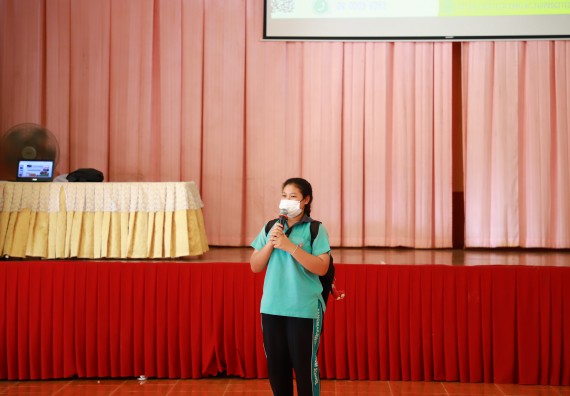 ภาพกิจกรรม  คณะวิทยาศาสตร์และเทคโนโลยี จัดกิจกรรมค่ายวิทยาศาสตร์สัญจร ปีการศึกษา 2565  โรงเรียนปางมะค่าวิทยาคม