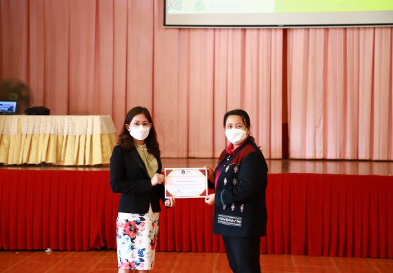 ภาพกิจกรรม  คณะวิทยาศาสตร์และเทคโนโลยี จัดกิจกรรมค่ายวิทยาศาสตร์สัญจร ปีการศึกษา 2565  โรงเรียนปางมะค่าวิทยาคม