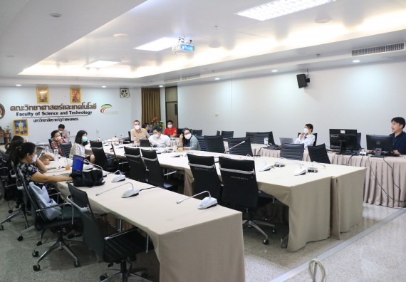 ภาพกิจกรรม  คณะวิทยาศาสตร์และเทคโนโลยี จัดกิจกรรมการจัดทำรายงานการควบคุมภายในและบริหารความเสี่ยง ประจำปีงบประมาณ 2566