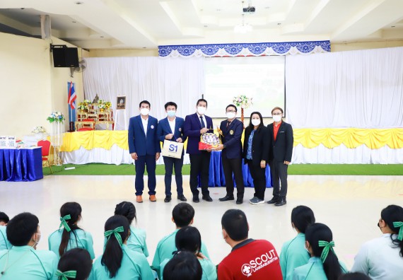 ภาพกิจกรรม  คณะวิทยาศาสตร์และเทคโนโลยี จัดกิจกรรมค่ายวิทยาศาสตร์สัญจร ปีการศึกษา 2565  โรงเรียนลานกระบือวิทยา