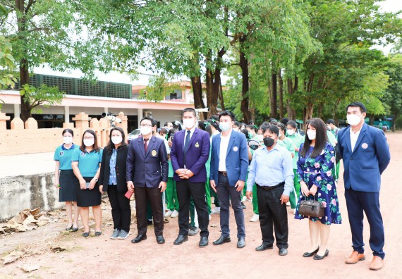 ภาพกิจกรรม  คณะวิทยาศาสตร์และเทคโนโลยี จัดกิจกรรมค่ายวิทยาศาสตร์สัญจร ปีการศึกษา 2565  โรงเรียนลานกระบือวิทยา