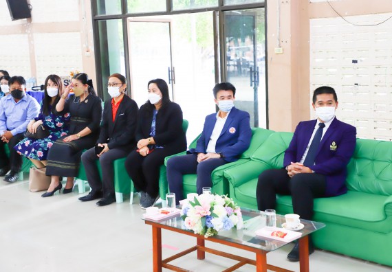 ภาพกิจกรรม  คณะวิทยาศาสตร์และเทคโนโลยี จัดกิจกรรมค่ายวิทยาศาสตร์สัญจร ปีการศึกษา 2565  โรงเรียนลานกระบือวิทยา