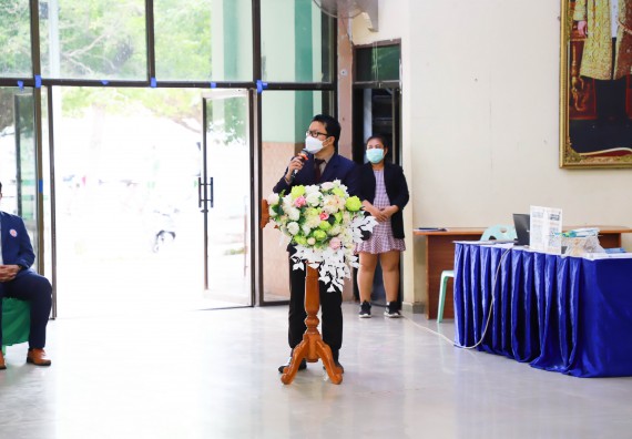 ภาพกิจกรรม  คณะวิทยาศาสตร์และเทคโนโลยี จัดกิจกรรมค่ายวิทยาศาสตร์สัญจร ปีการศึกษา 2565  โรงเรียนลานกระบือวิทยา