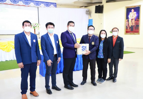 ภาพกิจกรรม  คณะวิทยาศาสตร์และเทคโนโลยี จัดกิจกรรมค่ายวิทยาศาสตร์สัญจร ปีการศึกษา 2565  โรงเรียนลานกระบือวิทยา