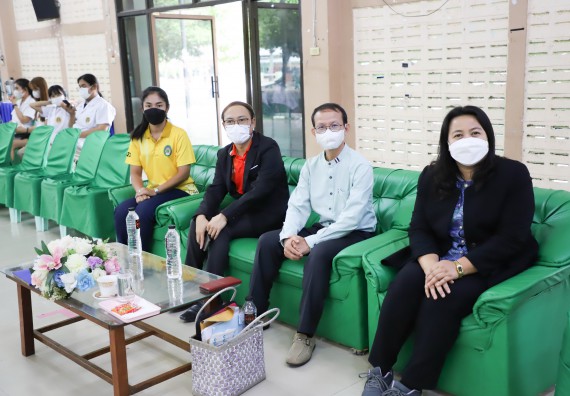 ภาพกิจกรรม  คณะวิทยาศาสตร์และเทคโนโลยี จัดกิจกรรมค่ายวิทยาศาสตร์สัญจร ปีการศึกษา 2565  โรงเรียนลานกระบือวิทยา