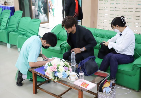 ภาพกิจกรรม  คณะวิทยาศาสตร์และเทคโนโลยี จัดกิจกรรมค่ายวิทยาศาสตร์สัญจร ปีการศึกษา 2565  โรงเรียนลานกระบือวิทยา