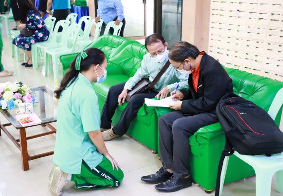 ภาพกิจกรรม  คณะวิทยาศาสตร์และเทคโนโลยี จัดกิจกรรมค่ายวิทยาศาสตร์สัญจร ปีการศึกษา 2565  โรงเรียนลานกระบือวิทยา