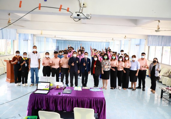 ภาพกิจกรรม   คณะวิทยาศาสตร์และเทคโนโลยี จัดกิจกรรมค่ายวิทยาศาสตร์สัญจร ปีการศึกษา 2565  โรงเรียนวังตะเคียนประชานุสรณ์