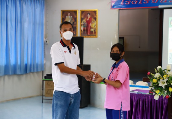 ภาพกิจกรรม   คณะวิทยาศาสตร์และเทคโนโลยี จัดกิจกรรมค่ายวิทยาศาสตร์สัญจร ปีการศึกษา 2565  โรงเรียนวังตะเคียนประชานุสรณ์