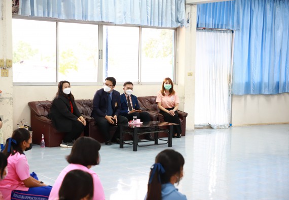 ภาพกิจกรรม   คณะวิทยาศาสตร์และเทคโนโลยี จัดกิจกรรมค่ายวิทยาศาสตร์สัญจร ปีการศึกษา 2565  โรงเรียนวังตะเคียนประชานุสรณ์