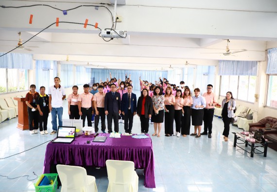 ภาพกิจกรรม   คณะวิทยาศาสตร์และเทคโนโลยี จัดกิจกรรมค่ายวิทยาศาสตร์สัญจร ปีการศึกษา 2565  โรงเรียนวังตะเคียนประชานุสรณ์