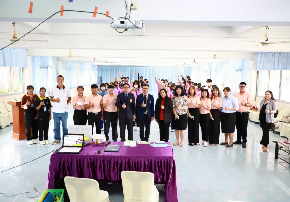 ภาพกิจกรรม   คณะวิทยาศาสตร์และเทคโนโลยี จัดกิจกรรมค่ายวิทยาศาสตร์สัญจร ปีการศึกษา 2565  โรงเรียนวังตะเคียนประชานุสรณ์