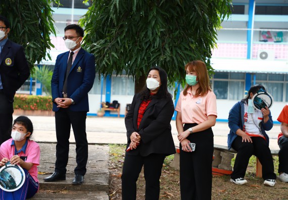 ภาพกิจกรรม   คณะวิทยาศาสตร์และเทคโนโลยี จัดกิจกรรมค่ายวิทยาศาสตร์สัญจร ปีการศึกษา 2565  โรงเรียนวังตะเคียนประชานุสรณ์