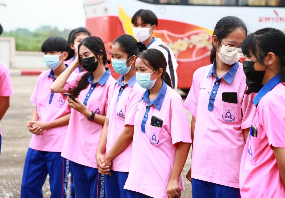 ภาพกิจกรรม   คณะวิทยาศาสตร์และเทคโนโลยี จัดกิจกรรมค่ายวิทยาศาสตร์สัญจร ปีการศึกษา 2565  โรงเรียนวังตะเคียนประชานุสรณ์