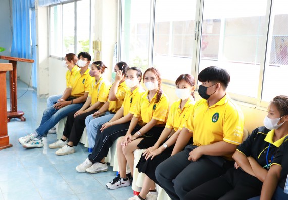 ภาพกิจกรรม   คณะวิทยาศาสตร์และเทคโนโลยี จัดกิจกรรมค่ายวิทยาศาสตร์สัญจร ปีการศึกษา 2565  โรงเรียนวังตะเคียนประชานุสรณ์