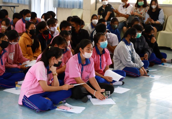 ภาพกิจกรรม   คณะวิทยาศาสตร์และเทคโนโลยี จัดกิจกรรมค่ายวิทยาศาสตร์สัญจร ปีการศึกษา 2565  โรงเรียนวังตะเคียนประชานุสรณ์