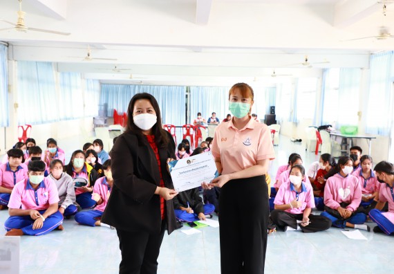 ภาพกิจกรรม   คณะวิทยาศาสตร์และเทคโนโลยี จัดกิจกรรมค่ายวิทยาศาสตร์สัญจร ปีการศึกษา 2565  โรงเรียนวังตะเคียนประชานุสรณ์