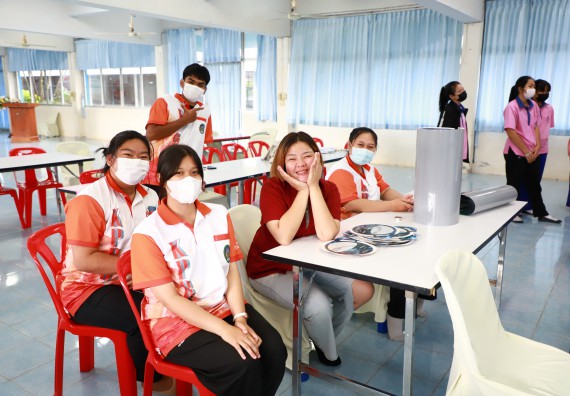 ภาพกิจกรรม   คณะวิทยาศาสตร์และเทคโนโลยี จัดกิจกรรมค่ายวิทยาศาสตร์สัญจร ปีการศึกษา 2565  โรงเรียนวังตะเคียนประชานุสรณ์
