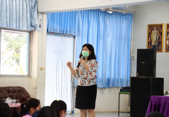 ภาพกิจกรรม   คณะวิทยาศาสตร์และเทคโนโลยี จัดกิจกรรมค่ายวิทยาศาสตร์สัญจร ปีการศึกษา 2565  โรงเรียนวังตะเคียนประชานุสรณ์