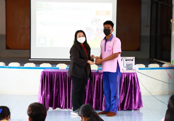 ภาพกิจกรรม   คณะวิทยาศาสตร์และเทคโนโลยี จัดกิจกรรมค่ายวิทยาศาสตร์สัญจร ปีการศึกษา 2565  โรงเรียนวังตะเคียนประชานุสรณ์