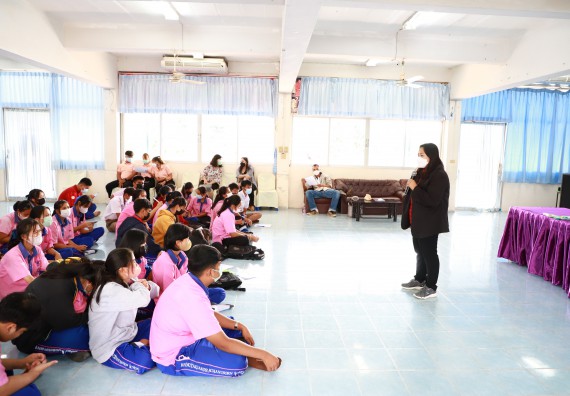 ภาพกิจกรรม   คณะวิทยาศาสตร์และเทคโนโลยี จัดกิจกรรมค่ายวิทยาศาสตร์สัญจร ปีการศึกษา 2565  โรงเรียนวังตะเคียนประชานุสรณ์