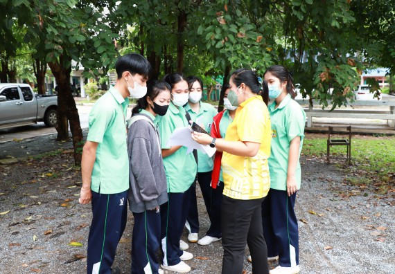 ภาพกิจกรรม  คณะวิทยาศาสตร์และเทคโนโลยี จัดกิจกรรมค่ายวิทยาศาสตร์สัญจร ปีการศึกษา 2565  โรงเรียนโค้งไผ่วิทยา