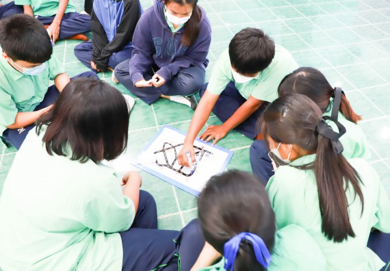 ภาพกิจกรรม  คณะวิทยาศาสตร์และเทคโนโลยี จัดกิจกรรมค่ายวิทยาศาสตร์สัญจร ปีการศึกษา 2565  โรงเรียนโค้งไผ่วิทยา