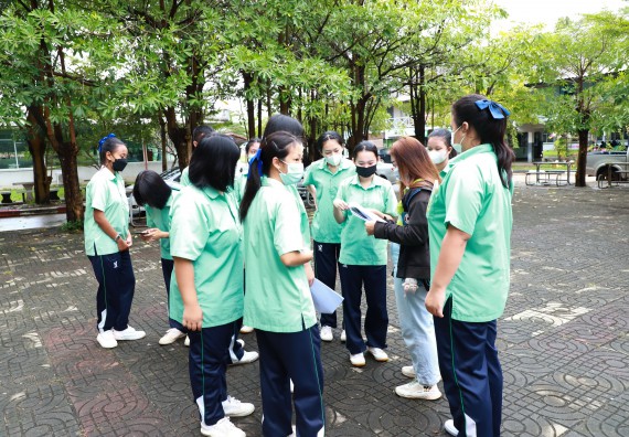 ภาพกิจกรรม  คณะวิทยาศาสตร์และเทคโนโลยี จัดกิจกรรมค่ายวิทยาศาสตร์สัญจร ปีการศึกษา 2565  โรงเรียนโค้งไผ่วิทยา