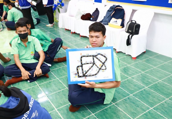 ภาพกิจกรรม  คณะวิทยาศาสตร์และเทคโนโลยี จัดกิจกรรมค่ายวิทยาศาสตร์สัญจร ปีการศึกษา 2565  โรงเรียนโค้งไผ่วิทยา