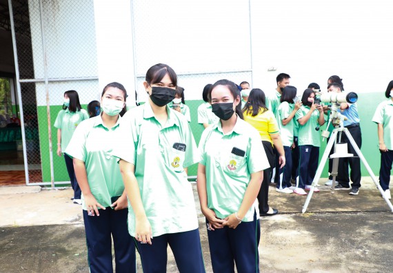 ภาพกิจกรรม  คณะวิทยาศาสตร์และเทคโนโลยี จัดกิจกรรมค่ายวิทยาศาสตร์สัญจร ปีการศึกษา 2565  โรงเรียนโค้งไผ่วิทยา