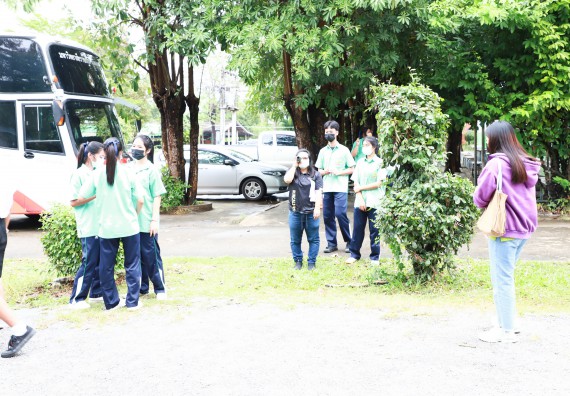 ภาพกิจกรรม  คณะวิทยาศาสตร์และเทคโนโลยี จัดกิจกรรมค่ายวิทยาศาสตร์สัญจร ปีการศึกษา 2565  โรงเรียนโค้งไผ่วิทยา