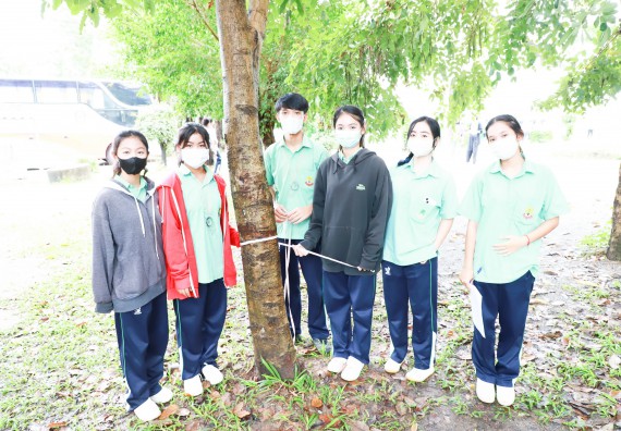 ภาพกิจกรรม  คณะวิทยาศาสตร์และเทคโนโลยี จัดกิจกรรมค่ายวิทยาศาสตร์สัญจร ปีการศึกษา 2565  โรงเรียนโค้งไผ่วิทยา