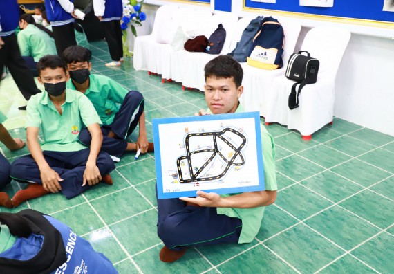 ภาพกิจกรรม  คณะวิทยาศาสตร์และเทคโนโลยี จัดกิจกรรมค่ายวิทยาศาสตร์สัญจร ปีการศึกษา 2565  โรงเรียนโค้งไผ่วิทยา