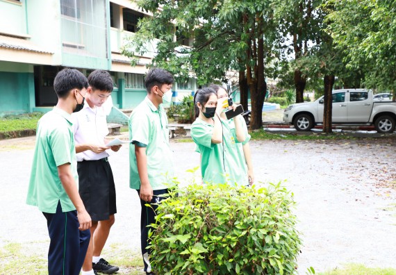 ภาพกิจกรรม  คณะวิทยาศาสตร์และเทคโนโลยี จัดกิจกรรมค่ายวิทยาศาสตร์สัญจร ปีการศึกษา 2565  โรงเรียนโค้งไผ่วิทยา