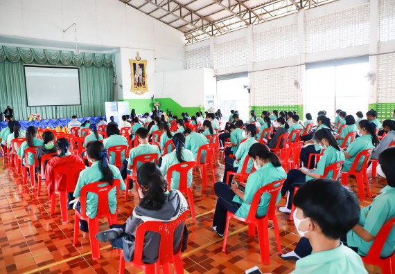 ภาพกิจกรรม  คณะวิทยาศาสตร์และเทคโนโลยี จัดกิจกรรมค่ายวิทยาศาสตร์สัญจร ปีการศึกษา 2565  โรงเรียนโค้งไผ่วิทยา